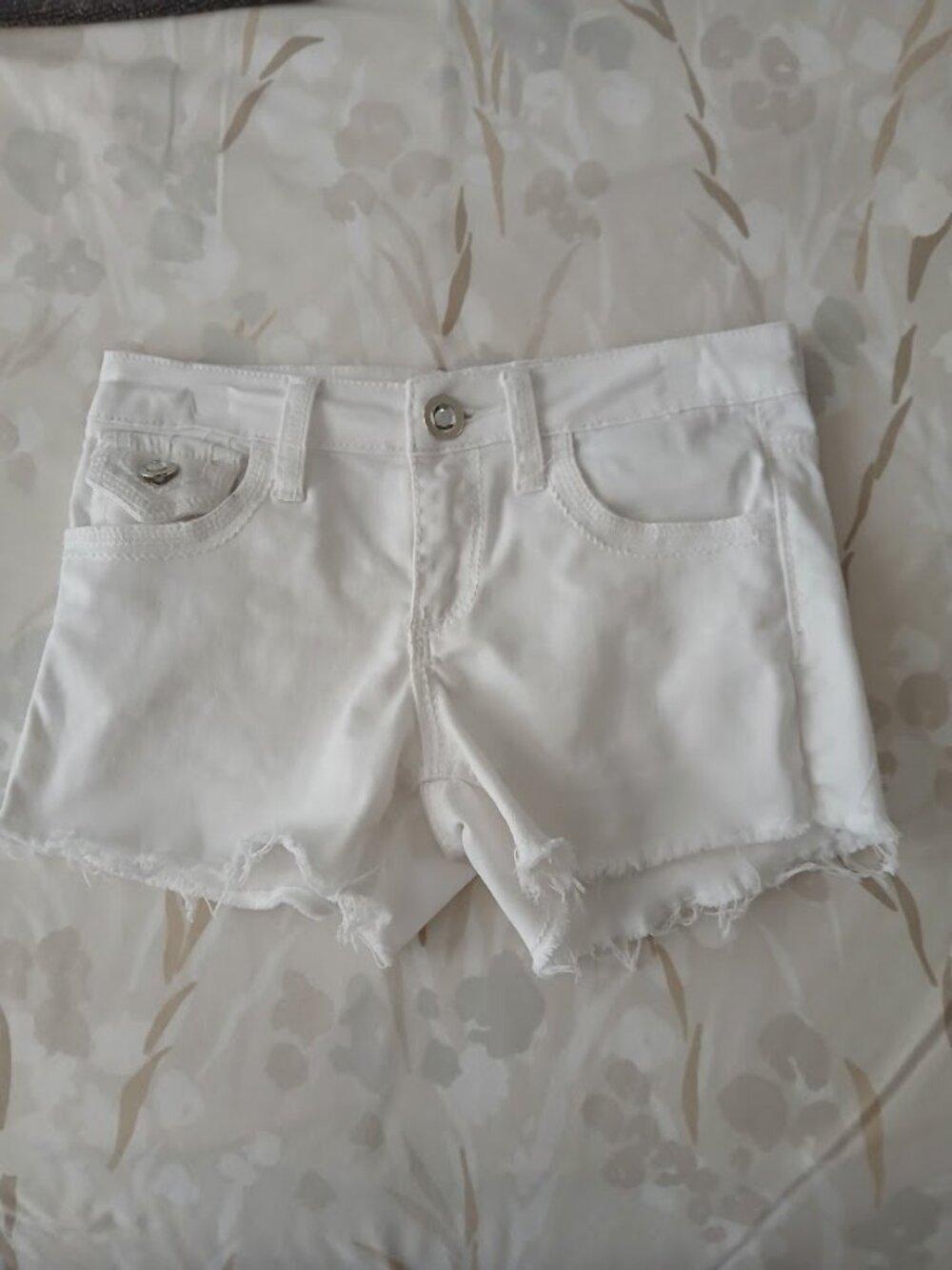 Karma Blue Whit Cotton Shorts - girls size 10